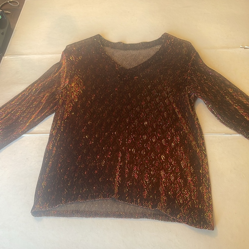 #Glitter Thread Top - image 2